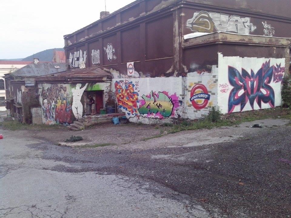 Graffiti Wall Urban Spot